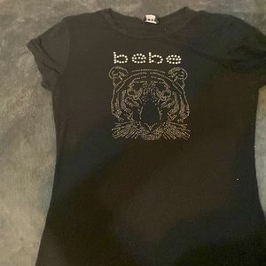 (Bebe)  black shirt